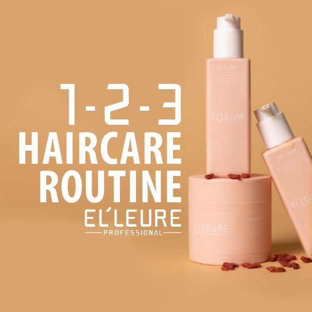 1-2-3 haircare routine met Elleure