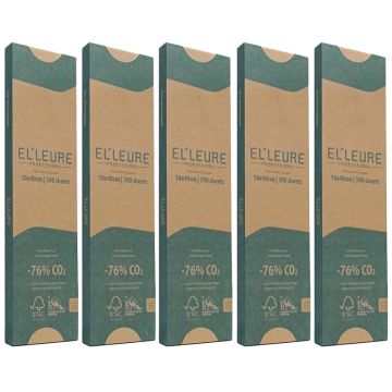 10x Elleure Hair coloring paper 10x40cm